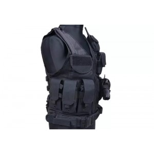 Жилет разгрузочный KAM-39 tactical vest - black [ A.C.M. ]